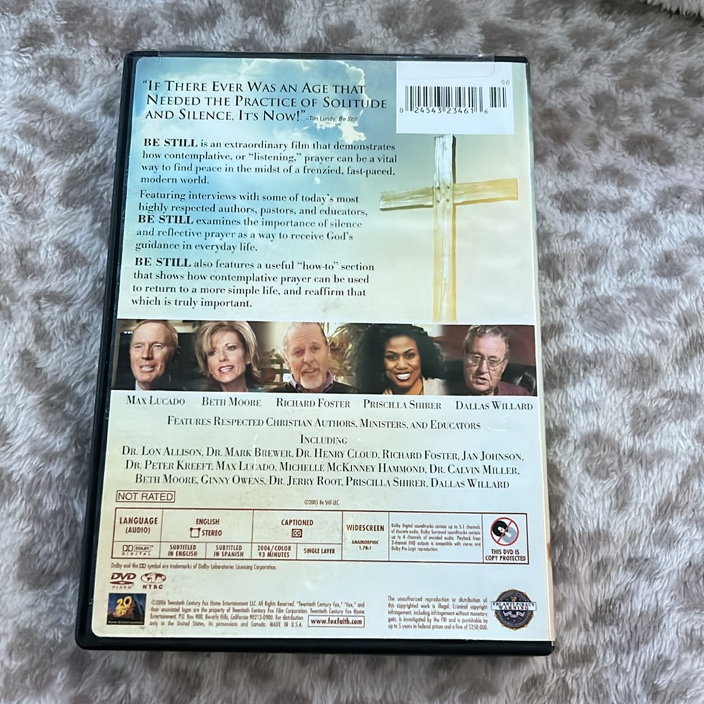 ☑️Be Still DVD - Picture 3 of 3